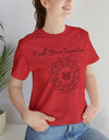 Find Your Inspiration butterfly mandala Unisex Jersey Short Sleeve Tee 15 colors