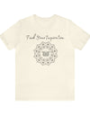 Find Your Inspiration butterfly mandala Unisex Jersey Short Sleeve Tee 15 colors