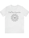 Find Your Inspiration butterfly mandala Unisex Jersey Short Sleeve Tee 15 colors