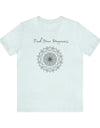 Find your Happiness mandala Unisex Jersey Short Sleeve Tee in 15 colors