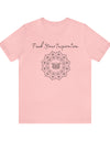 Find Your Inspiration butterfly mandala Unisex Jersey Short Sleeve Tee 15 colors