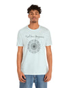 Find your Happiness mandala Unisex Jersey Short Sleeve Tee in 15 colors