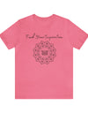 Find Your Inspiration butterfly mandala Unisex Jersey Short Sleeve Tee 15 colors