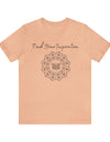 Find Your Inspiration butterfly mandala Unisex Jersey Short Sleeve Tee 15 colors