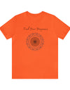 Find your Happiness mandala Unisex Jersey Short Sleeve Tee in 15 colors
