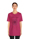 Find your Happiness mandala Unisex Jersey Short Sleeve Tee in 15 colors