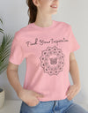 Find Your Inspiration butterfly mandala Unisex Jersey Short Sleeve Tee 15 colors
