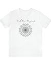 Find your Happiness mandala Unisex Jersey Short Sleeve Tee in 15 colors