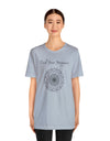 Find your Happiness mandala Unisex Jersey Short Sleeve Tee in 15 colors