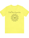 Find Your Inspiration butterfly mandala Unisex Jersey Short Sleeve Tee 15 colors