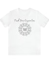 Find Your Inspiration butterfly mandala Unisex Jersey Short Sleeve Tee 15 colors