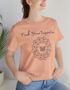 Find Your Inspiration butterfly mandala Unisex Jersey Short Sleeve Tee 15 colors