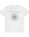 Find your Happiness mandala Unisex Jersey Short Sleeve Tee in 15 colors