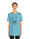 Find your Happiness mandala Unisex Jersey Short Sleeve Tee in 15 colors