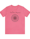 Find your Happiness mandala Unisex Jersey Short Sleeve Tee in 15 colors