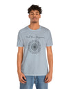 Find your Happiness mandala Unisex Jersey Short Sleeve Tee in 15 colors