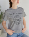 Find Your Inspiration butterfly mandala Unisex Jersey Short Sleeve Tee 15 colors