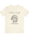 Find Your Strength Lion Mandala Unisex Jersey Short Sleeve Tee 15 colors