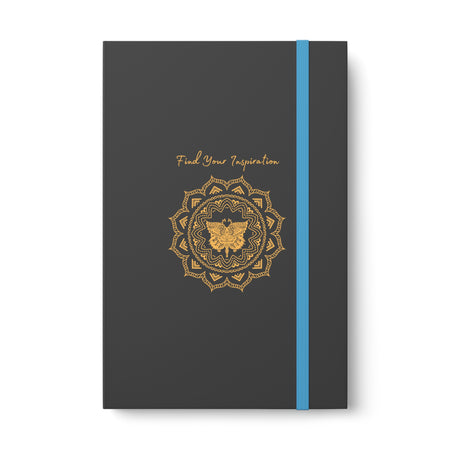 Find Your Inspiration design choice of accent Color Contrast Notebook - Ruled Journal