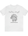 Find Your Strength Lion Mandala Unisex Jersey Short Sleeve Tee 15 colors