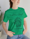 Find Your Strength Lion Mandala Unisex Jersey Short Sleeve Tee 15 colors