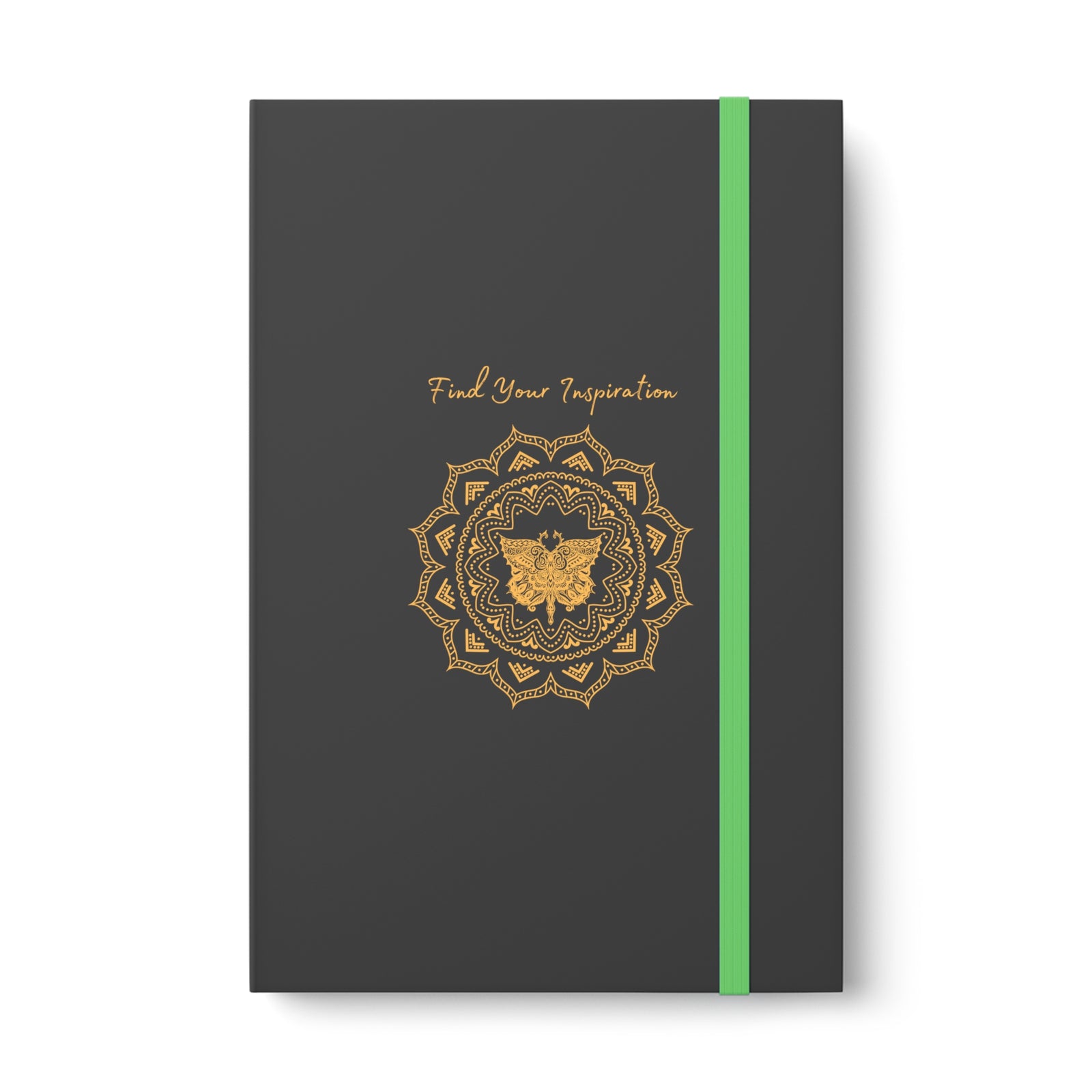 Find Your Inspiration design choice of accent Color Contrast Notebook - Ruled Journal